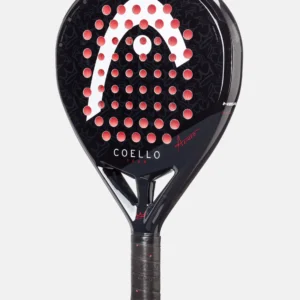 Easy power meets comfort with the 2025 COELLO TEAM PADEL RACQUET for intermediate and advanced players, part of the exclusive Arturo Coello collection.