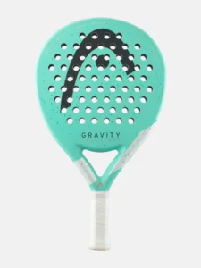 the GRAVITY TEAM LIGHT is the lightest racquet with only 340 grams, offering the best maneuverability for casual and intermediate players.