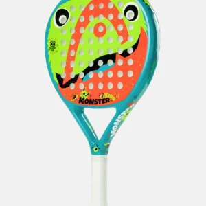 Lightweight, short and colorful, the MONSTER KIDS padel racquet is perfect for little 'monsters' up to 10 years old. Come play padel Montagu Primary School!