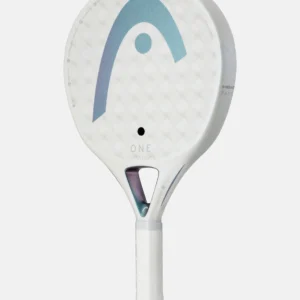 The ONE ULTRALIGHT PADEL RACQUET is the lightest adult padel racquet on the market weighting just 300 grams, innovatively crafted for beginner and casual players of all ages who look for the perfect blend of joy and premium performance.